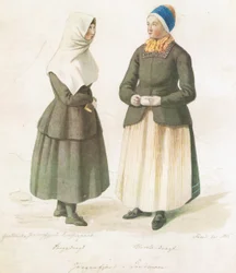 Mourning Dress Winter Dress in Jørgenfjord in Søndmøre
